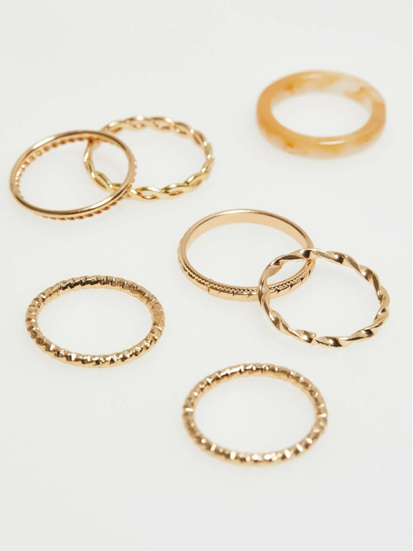 Moodo Elegáns gyűrűkből álló készlet Moodo