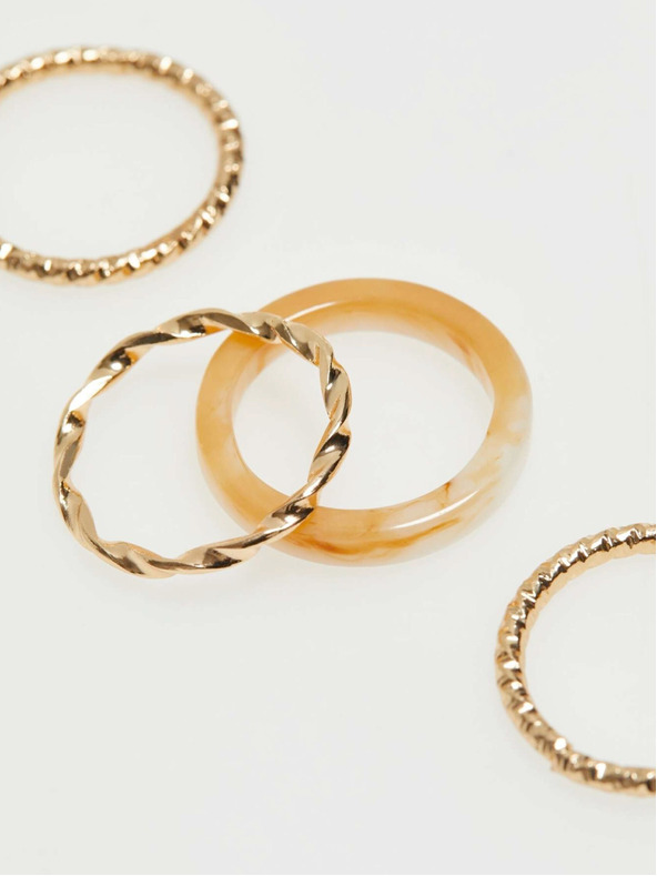 Moodo Elegáns gyűrűkből álló készlet Moodo