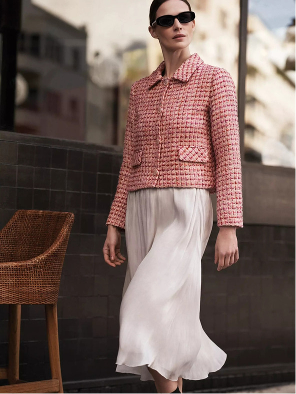 Moodo Rózsaszín női kabát Moodo