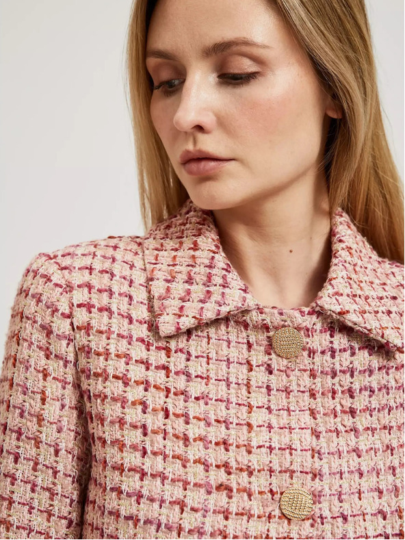 Moodo Rózsaszín női kabát Moodo