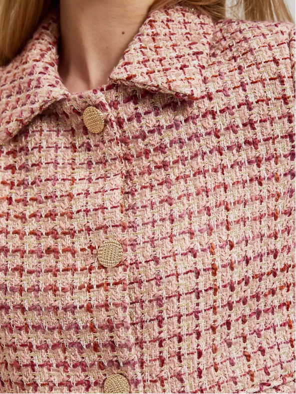 Moodo Rózsaszín női kabát Moodo