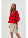 Moodo Piros női blúz Moodo