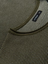 Ombre Clothing Férfi kötött RELAXED FIT pulóver mintával zöld Ombre ruházat