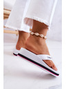 BIG STAR SHOES Női flip-flop ék alakú Big Star fehér
