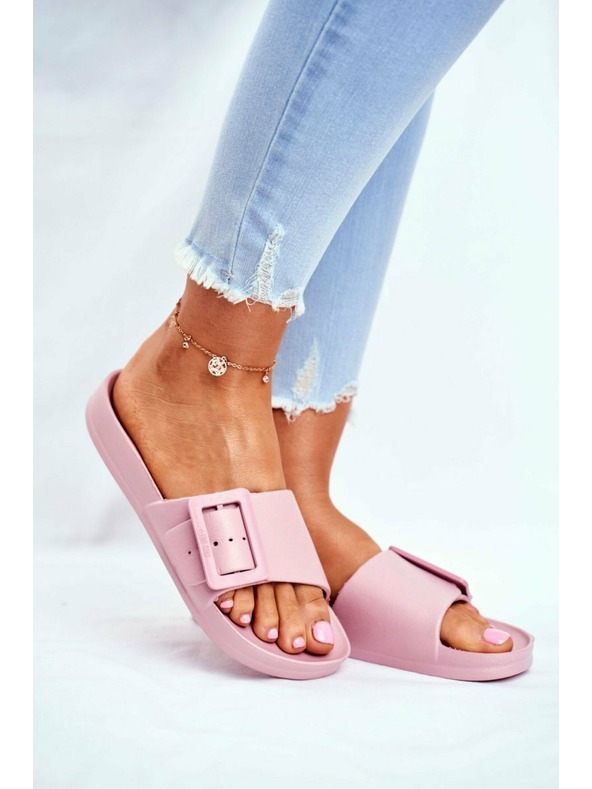 BIG STAR SHOES Női elegáns Big Star papucs - rózsaszín