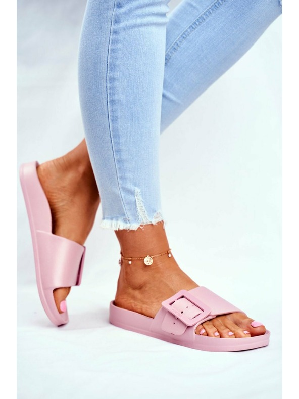 BIG STAR SHOES Női elegáns Big Star papucs - rózsaszín