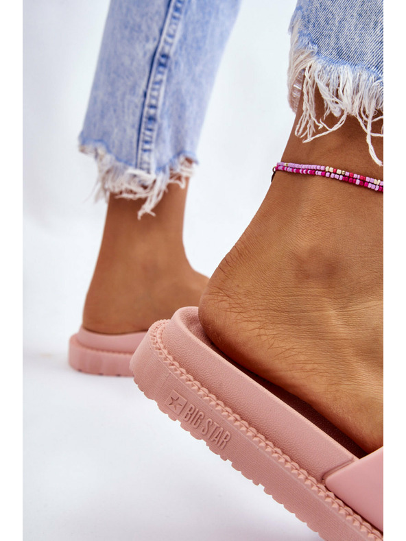 BIG STAR SHOES Női Big Star papucs világos rózsaszín