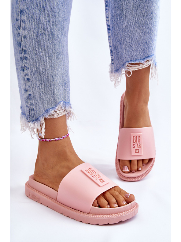 BIG STAR SHOES Női Big Star papucs világos rózsaszín