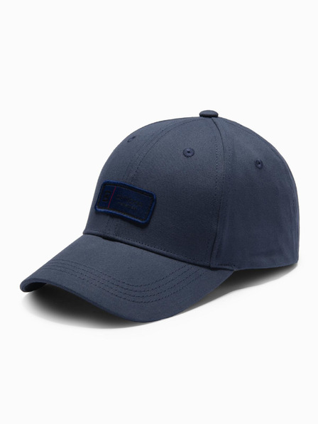 Ombre Clothing Férfi baseballsapka tapasszal sötétkék Ombre ruházat Ombre ruházat