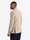 Ombre Clothing Elegáns férfi bézs színű gyapjú keverék blézer az Ombre Clothing-tól