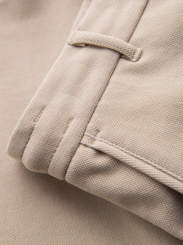 Ombre Clothing Férfi pamut tréningnadrág BASIC bézs Ombre ruházat