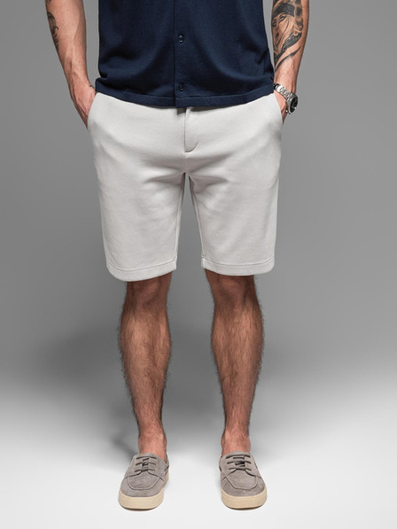 Ombre Clothing Férfi pamut tréningnadrág BASIC szürke Ombre ruházat