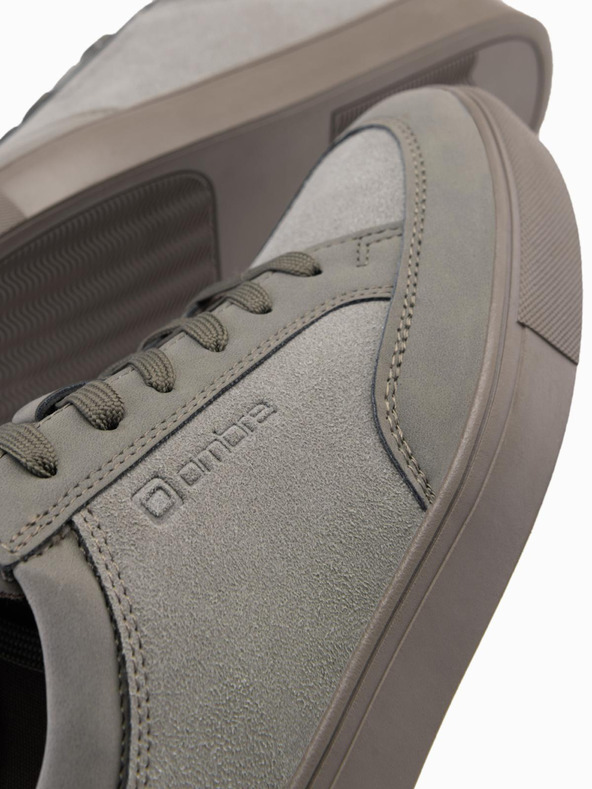 Ombre Clothing Férfi egyszínű Streetwear Style cipő Zöld Ombre Ruházat Ombre Ruházat