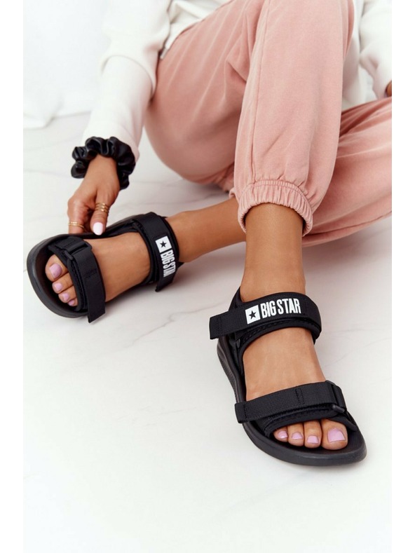BIG STAR SHOES Női sportos szandál Big Star - fekete