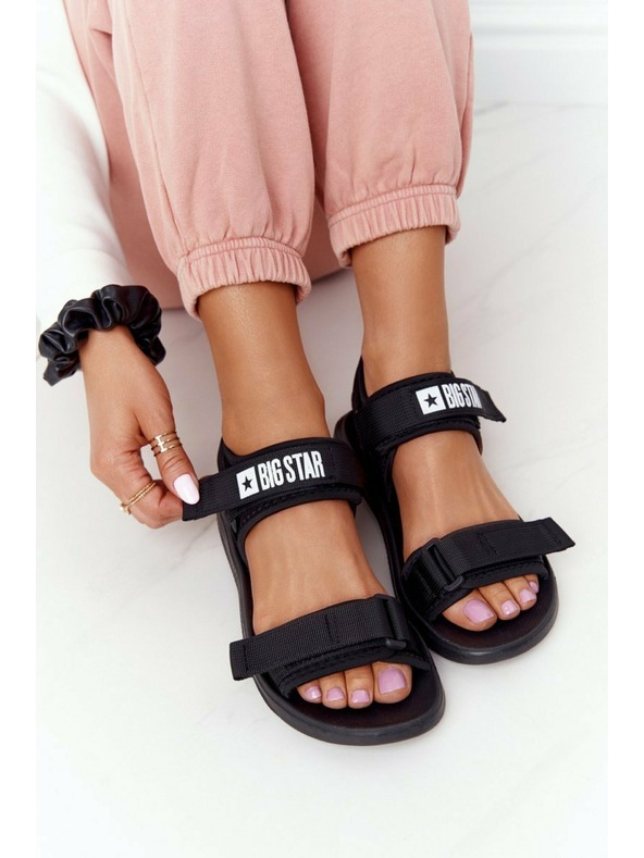 BIG STAR SHOES Női sportos szandál Big Star - fekete