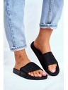BIG STAR SHOES Női divat papucs Big Star - fekete