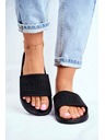 BIG STAR SHOES Női divat papucs Big Star - fekete