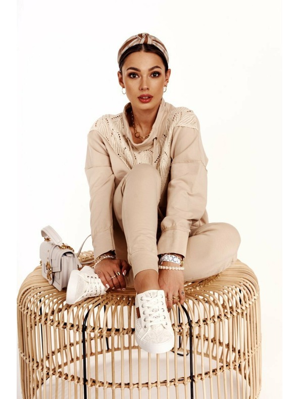 BIG STAR SHOES Női divatcipő Big Star - Fehér