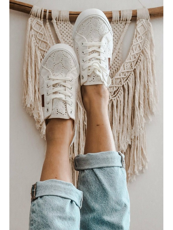 BIG STAR SHOES Női divatcipő Big Star - Fehér