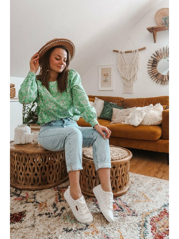 BIG STAR SHOES Női divatcipő Big Star - Fehér