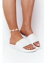 BIG STAR SHOES Női divat papucs Big Star - Fehér