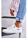 BIG STAR SHOES Női alacsony bőr tornacipő Big Star - Fehér