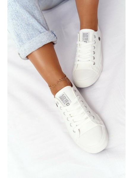 BIG STAR SHOES Női Big Star Classic edzőcipő - Fehér