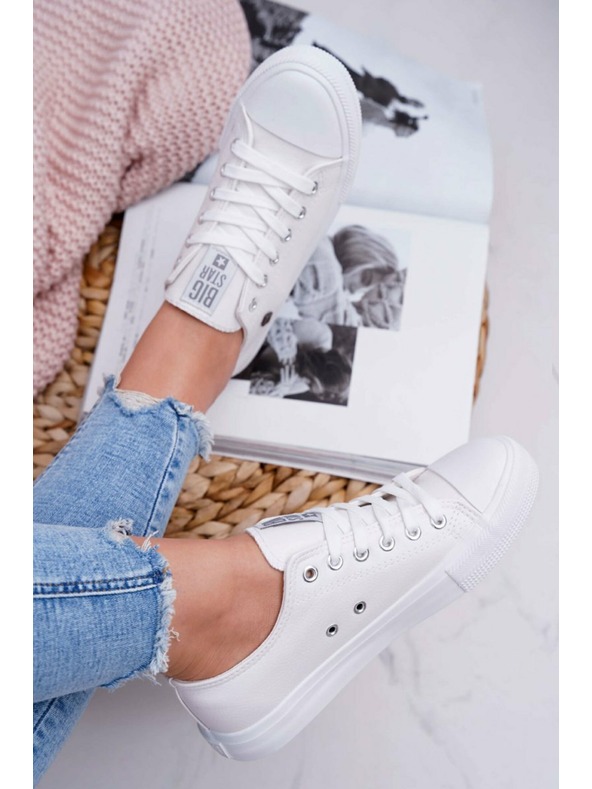 BIG STAR SHOES Női Big Star Classic edzőcipő - Fehér