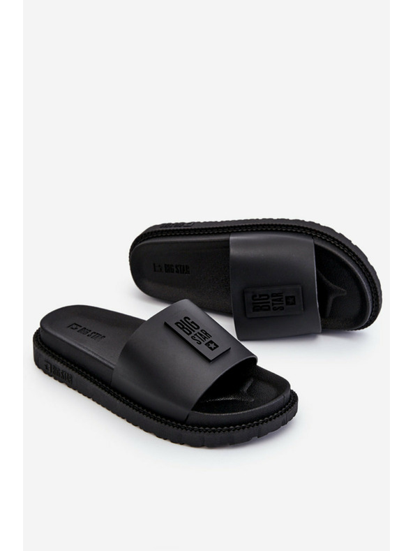 BIG STAR SHOES Női magas sarkú papucs Big Star Fekete