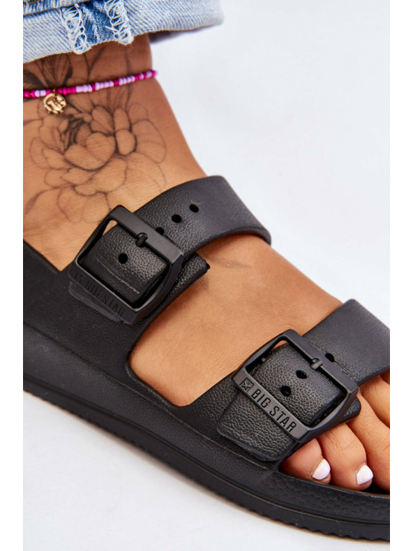 BIG STAR SHOES Női könnyű szandálok Big Star Fekete