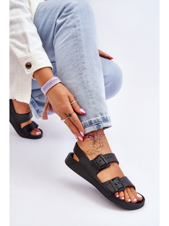 BIG STAR SHOES Női könnyű szandálok Big Star Fekete