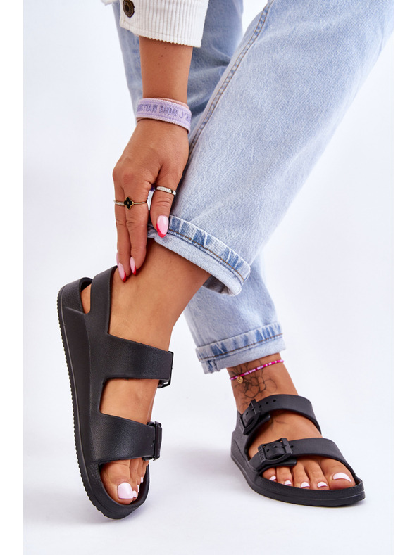 BIG STAR SHOES Női könnyű szandálok Big Star Fekete