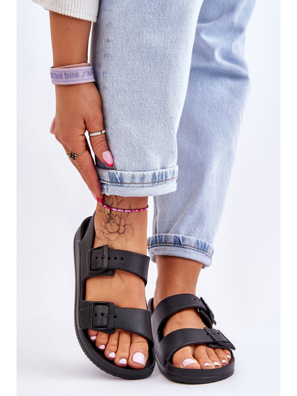 BIG STAR SHOES Női könnyű szandálok Big Star Fekete