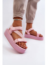 BIG STAR SHOES Női platform szandál Big Star rózsaszín