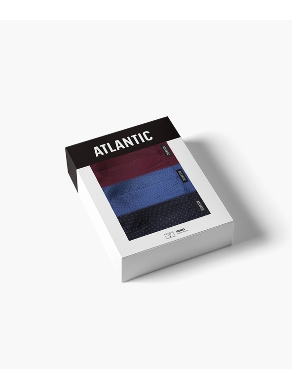 Atlantic Férfi boxeralsó ATLANTIC 3Pack - több színű