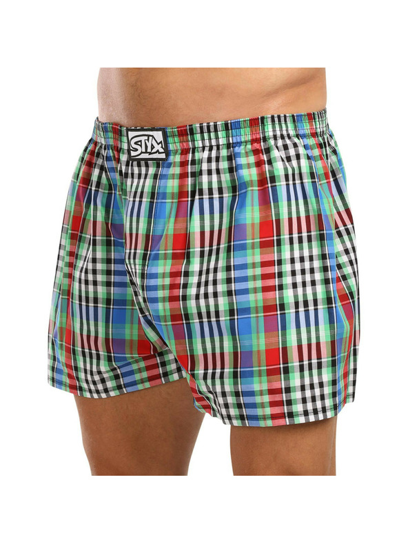 Styx Három darabos készlet - férfi Styx klasszikus gumi oversized rövidnadrág többszínű