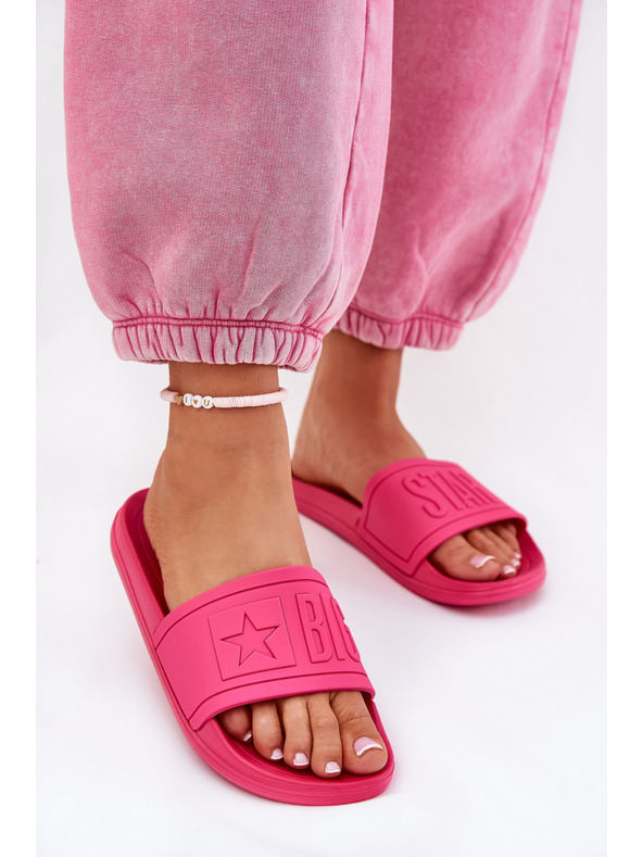 BIG STAR SHOES Női divat papucs Big Star rózsaszín