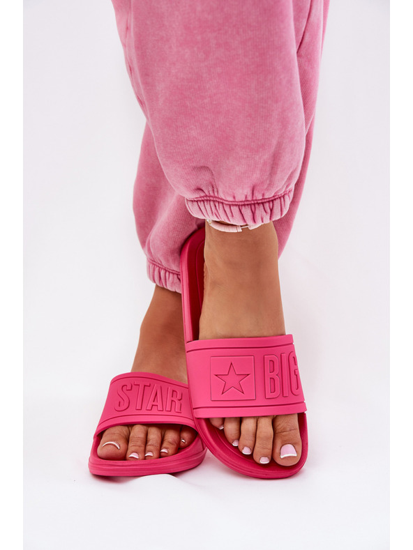 BIG STAR SHOES Női divat papucs Big Star rózsaszín