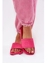 BIG STAR SHOES Női divat papucs Big Star rózsaszín