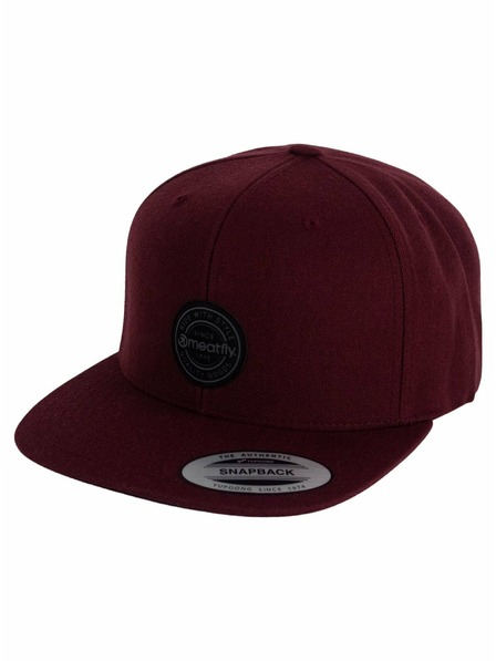 Meatfly Meatfly baseball sapka Hornet Snapback Black Round/Maroon | Fekete | Méret