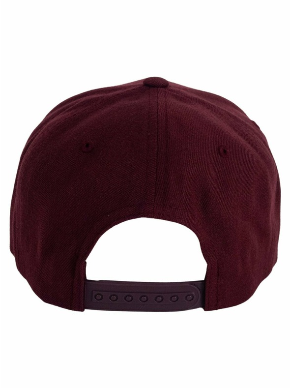 Meatfly Meatfly baseball sapka Hornet Snapback Black Round/Maroon | Fekete | Méret