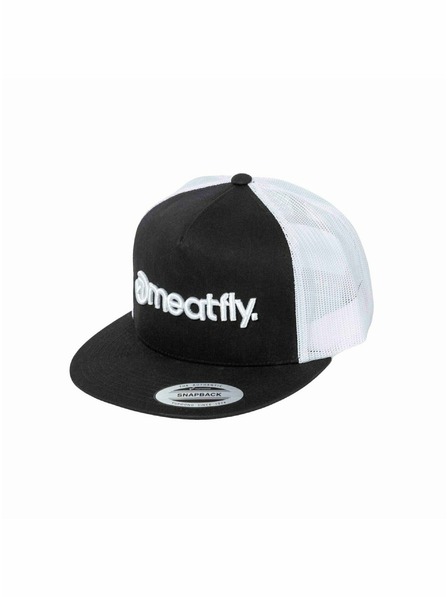 Meatfly Meatfly baseball sapka Mateo Trucker Snapback Black | Fekete | Méret