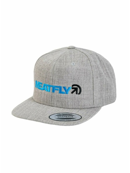 Meatfly Meatfly baseball sapka Skipper Snapback Grey Heather | Szürke | Méret
