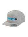 Meatfly Meatfly baseball sapka Skipper Snapback Grey Heather | Szürke | Méret