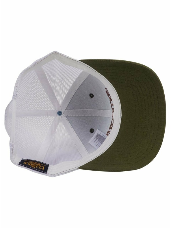 Meatfly Meatfly baseball sapka MF Logo Trucker Buck/White | Zöld | Méret