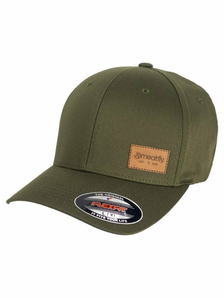 Meatfly Meatfly baseball sapka Raptor Flexfit Olive | Zöld | Méret