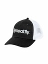 Meatfly Meatfly baseball sapka MF Logó Trucker Fehér / Fekete | Fekete | Méret