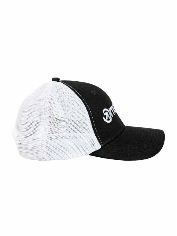 Meatfly Meatfly baseball sapka MF Logó Trucker Fehér / Fekete | Fekete | Méret