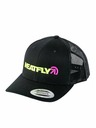 Meatfly Meatfly baseball sapka Percy Trucker Snapback Lime / Fekete | Fekete | Méret