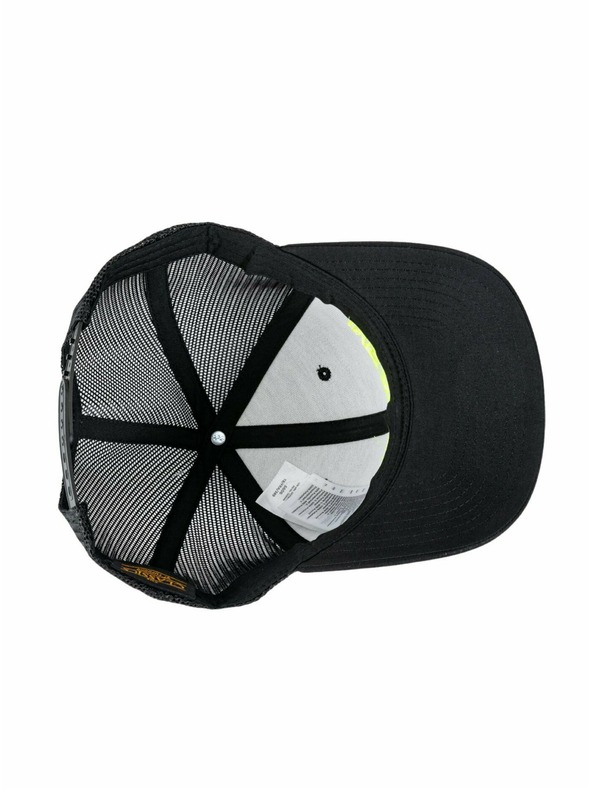 Meatfly Meatfly baseball sapka Percy Trucker Snapback Lime / Fekete | Fekete | Méret